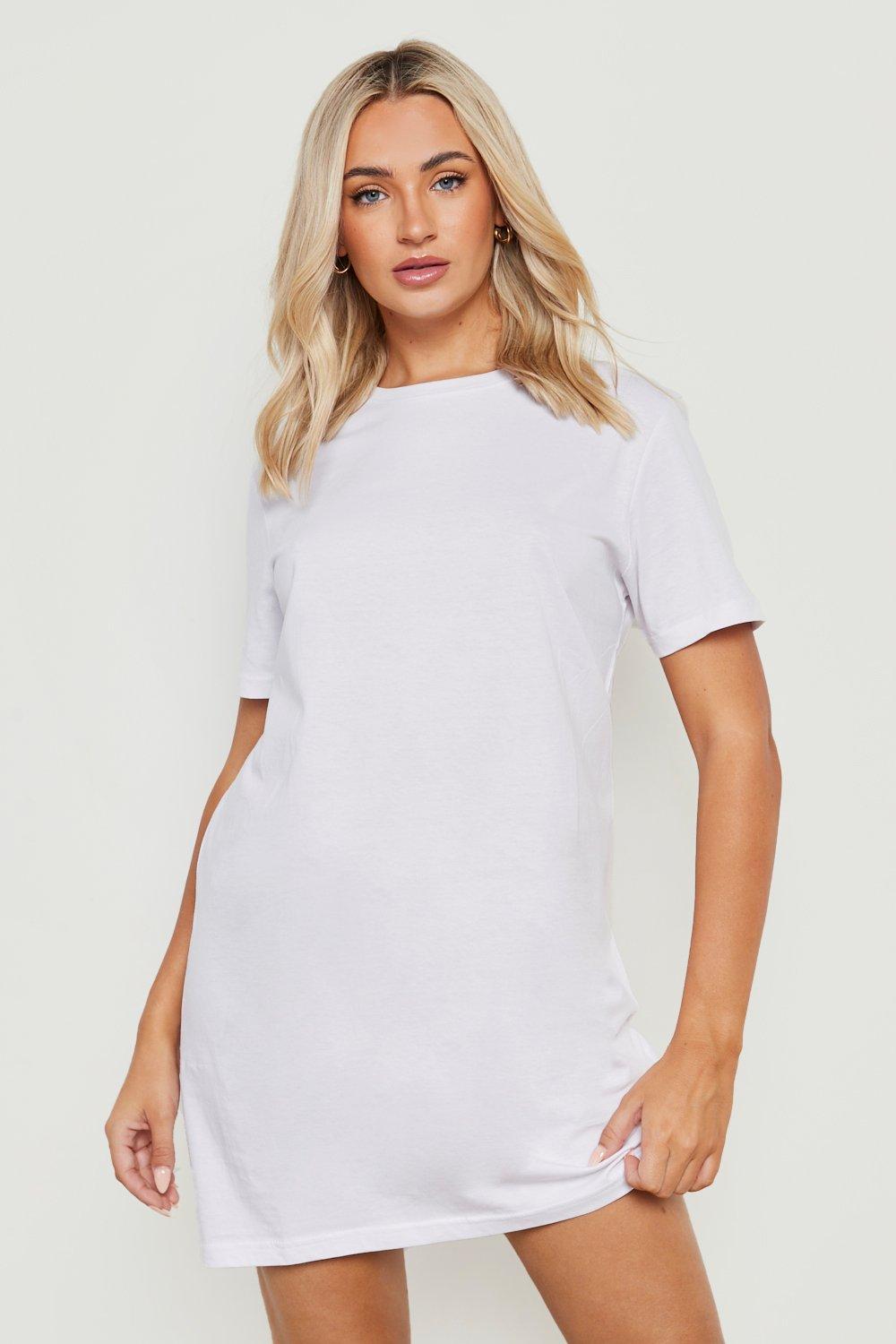 white t shirt dress